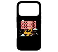 Carcasa para iPhone 17 Pro Muscular Scorpio Comic Zodiac October November Birthday