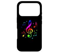 Carcasa para iPhone 17 Pro Musical Instrument Song Key Treble Clef Pentagram Notes