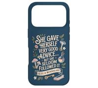 Carcasa para iPhone 17 Pro Muy Buen Consejo Alicia en el país de Las Maravillas Cita