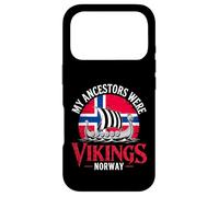 Carcasa para iPhone 17 Pro My Ancestors were Vikings Boat Noruega Flag Norge Ship