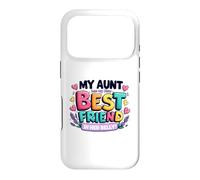 Carcasa para iPhone 17 Pro My Aunt has my New Best Friend in Her Belly Funny Cousin