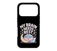 Carcasa para iPhone 17 Pro My Brain Needs Rest Burnout Tired Mood Exhausted -