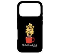Carcasa para iPhone 17 Pro My Cup Runneth Over Salmo 23:5 Cita inspiradora