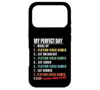 Carcasa para iPhone 17 Pro My Day Play Video Games Funny Gamer Men Boys Kids