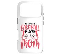 Carcasa para iPhone 17 Pro My Favorite Baseball Player Calls Me Mom | Batter Hitter