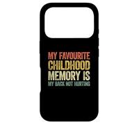 Carcasa para iPhone 17 Pro My Favorite Childhood Memory is my Back Not Hurting