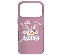 Carcasa para iPhone 17 Pro My Favorite People Call Me Momo Floral Birthday Momo