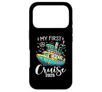 Carcasa para iPhone 17 Pro My First Cruise 2025 Cute Family Vacation Cruising