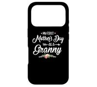 Carcasa para iPhone 17 Pro My First Mother's Day as a Granny New Mom Mothers Day 2024
