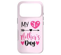 Carcasa para iPhone 17 Pro My First Mothers Day Outfit Mommy 1st Time Mom Happy Mother