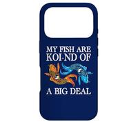 Carcasa para iPhone 17 Pro My Fish Are Koi-nd of A Big Deal Divertido Koi Keeper