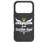 Carcasa para iPhone 17 Pro My Grandson My Guardian Angel He Watches Over Me In Memory