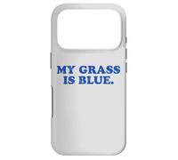 Carcasa para iPhone 17 Pro My Grass Is Blue - Bluegrass Fan Retro Typography