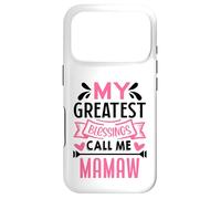 Carcasa para iPhone 17 Pro My Greatest Blessings Call Me Mamaw Grandma