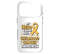 Carcasa para iPhone 17 Pro My Hero Is Now My Angel Childhood Cancer Awareness Apparel
