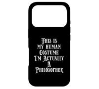 Carcasa para iPhone 17 Pro My Human Costume Philosopher Costume For Philosophy Books