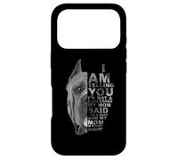 Carcasa para iPhone 17 Pro My Mom Said I Am a Baby Cane Corso Dog Mommy Día de la Madre