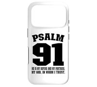 Carcasa para iPhone 17 Pro My Refuge my Fortress my God in whom I Trust Psalm 91