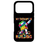 Carcasa para iPhone 17 Pro My Therapy Is Building Funny Master Builder Dabbing