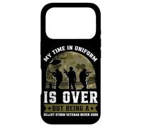 Carcasa para iPhone 17 Pro My Time In Uniform Is Over But Being a Desert Storm Vetera