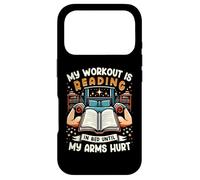 Carcasa para iPhone 17 Pro My Workout is Reading in Bed Until My Arms Hurt Funny Book
