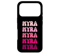 Carcasa para iPhone 17 Pro Myra Retro Stack Design