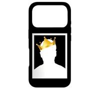Carcasa para iPhone 17 Pro Mysterious Royal King with Golden Crown Illustration Graphic