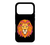 Carcasa para iPhone 17 Pro Mystic Leo Zodiac Celestial Lion Retro Astrología Fan