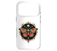 Carcasa para iPhone 17 Pro Mystical Moth with Celestial Sun and Stars Design