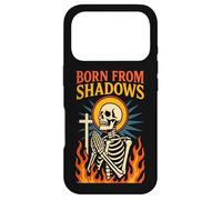 Carcasa para iPhone 17 Pro Nacido de Las Sombras, Christian Faith, Gothic Skeleton Christcore