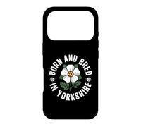 Carcasa para iPhone 17 Pro Nacido y Criado en Yorkshire, White Rose County