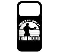 Carcasa para iPhone 17 Pro Nada es más Importante Que el Boxeo