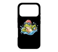 Carcasa para iPhone 17 Pro Nadador Agua Piscina Buceo Anfibio Salto Natación Rana