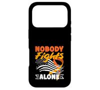 Carcasa para iPhone 17 Pro Nadie Lucha Solo Conciencia sobre el TDAH Bandera Americana Patriótica