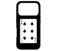 Carcasa para iPhone 17 Pro Naipes Six of Spades