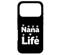Carcasa para iPhone 17 Pro Nana Life - Diseño de Citas de Abuelos con Flores Lindas
