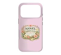 Carcasa para iPhone 17 Pro Nana's Garden Club Plantación Amor Jardinería Diaria Floral
