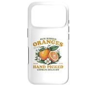 Carcasa para iPhone 17 Pro Naranjas seleccionadas a Mano Vintage Fruit Retro Peach Graphic