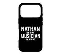 Carcasa para iPhone 17 Pro Nate Músico Halloween Nate Disfraz Gen Z Millennial Nathan