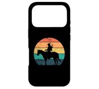 Carcasa para iPhone 17 Pro Nativo Americano en un Caballo