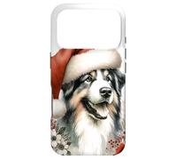 Carcasa para iPhone 17 Pro Navidad Rafeiro do Alentejo Perro Acuarela Obra