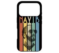 Carcasa para iPhone 17 Pro Nayib Bukele El Salvador Líder Estilo Retro Gráfico