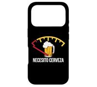 Carcasa para iPhone 17 Pro Necesito Cerveza Funny Quote Saying Spanish Beer Lover