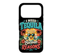 Carcasa para iPhone 17 Pro Necesito Tequila por Razones Funny Margarita Beach