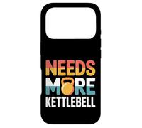 Carcasa para iPhone 17 Pro Needs More Kettlebell Strength Training Fitness |-