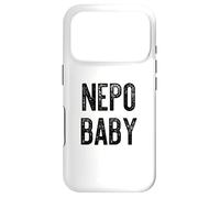 Carcasa para iPhone 17 Pro NEPO Baby Funny Nepotismo Rich Privilegiado Kid Fun Meme