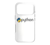 Carcasa para iPhone 17 Pro Nerd Python Programador de Computadoras Programa Geek Profesor de Matemáticas
