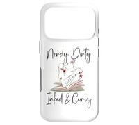 Carcasa para iPhone 17 Pro Nerdy Dirty Inked & Curvy Book Smut Reader Tattooed Bookworm