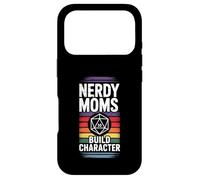 Carcasa para iPhone 17 Pro Nerdy Moms Build Character RPG Fantasy Game Lover