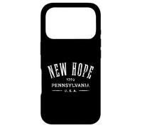 Carcasa para iPhone 17 Pro New Hope Pennsylvania USA Souvenir Diseño Desgastado